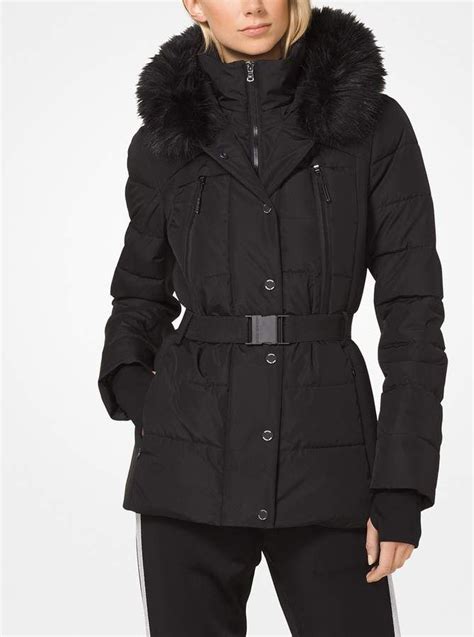 doudoune michael kors|michael kors puffer jacket.